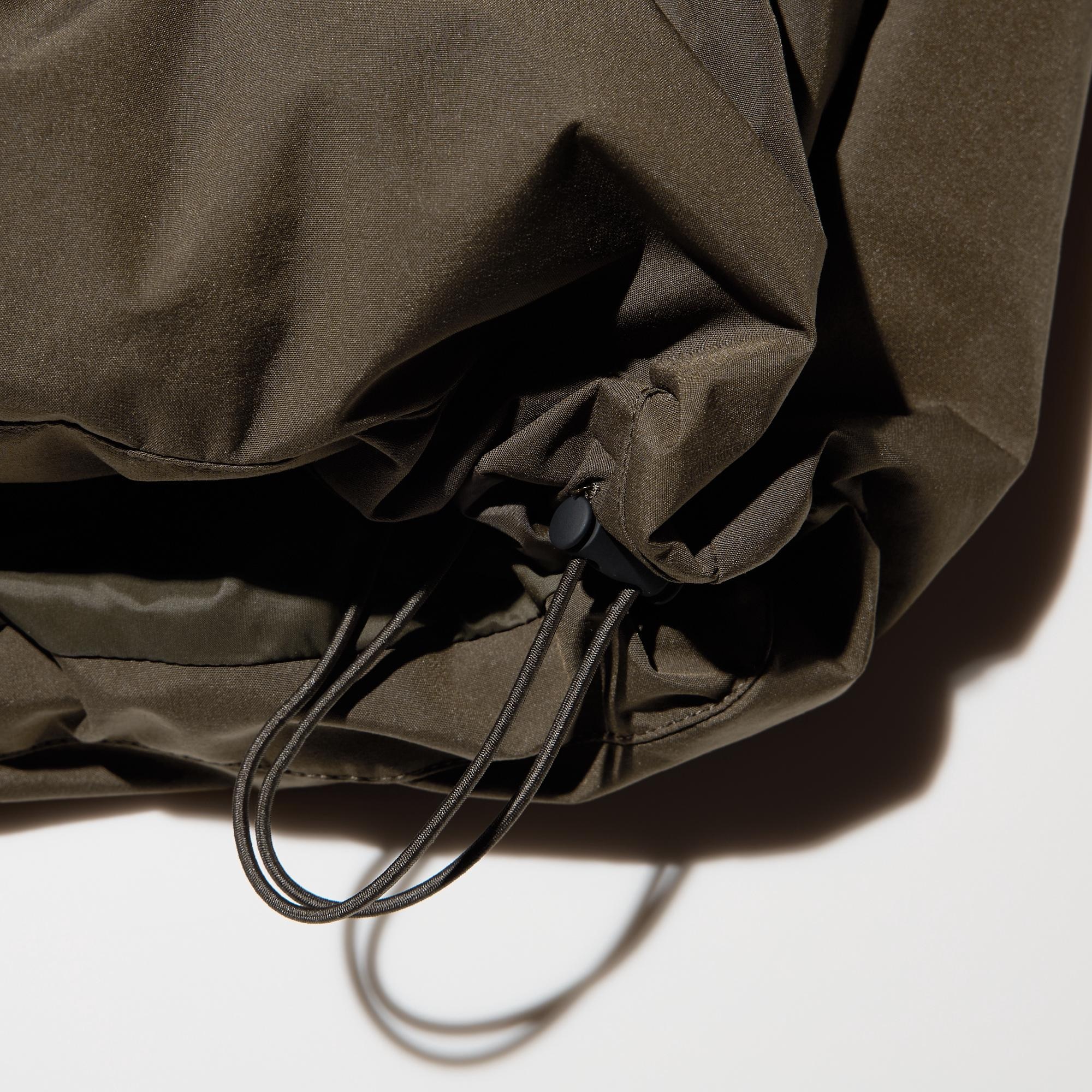 Drawstring at the hem lets you adjust the fit.