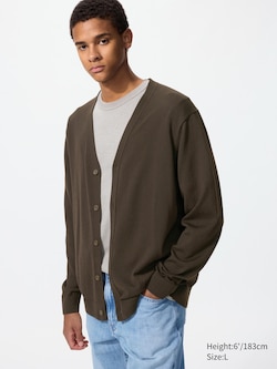 Knitted V-Neck Cardigan