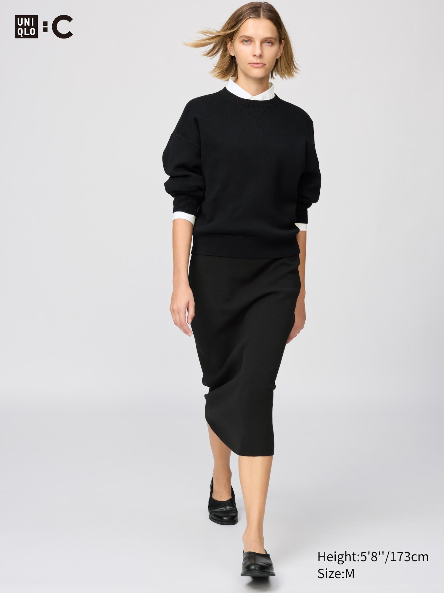 Washable Milano Ribbed Skirt