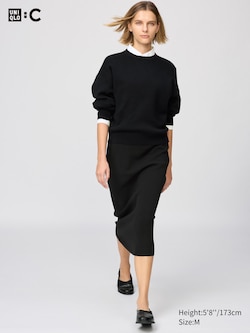 Washable Milano Ribbed Skirt