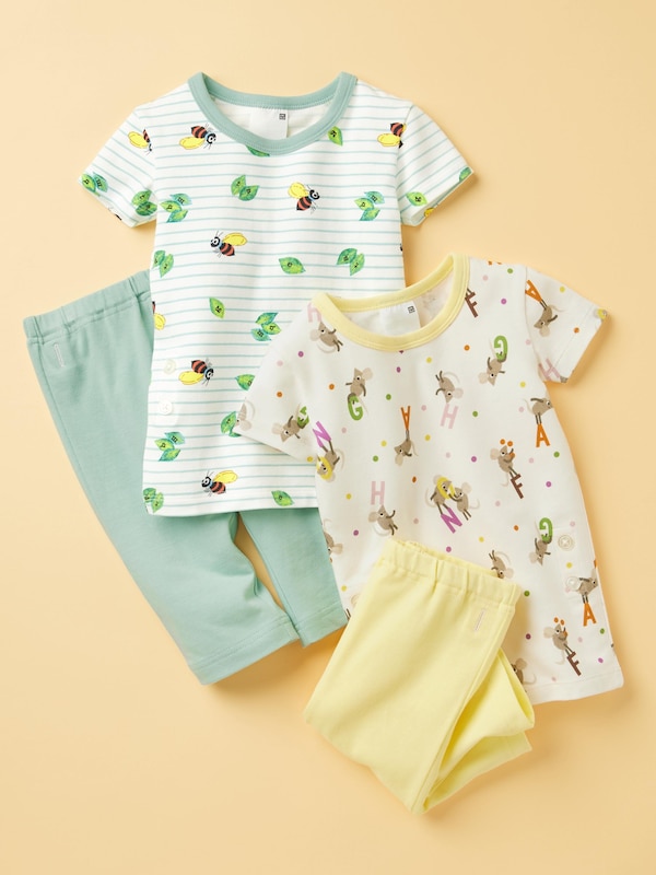 Baby The Picture Book Collection DRY Pajamas | Short Sleeve