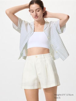 Linen Cotton Shorts