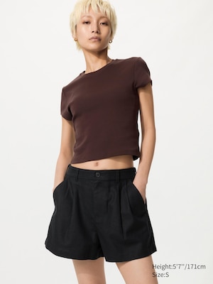 Linen Cotton Shorts