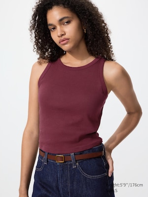 Ribbed Cropped Bra Top
