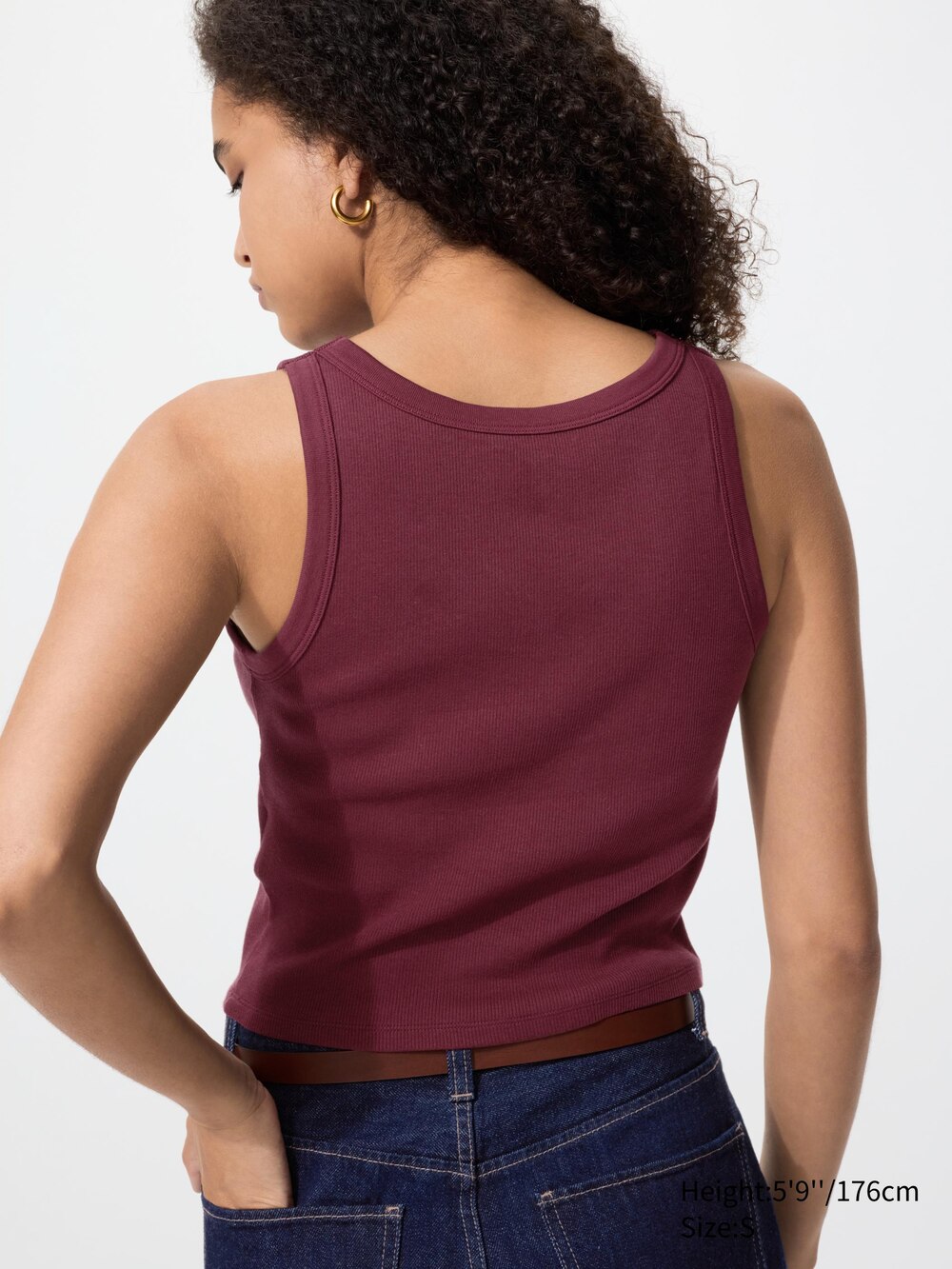 Uniqlo Ribbed Cropped Bra Top — фото 3