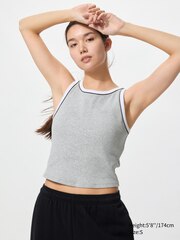 Ribbed Cropped Bra Top | Ringer