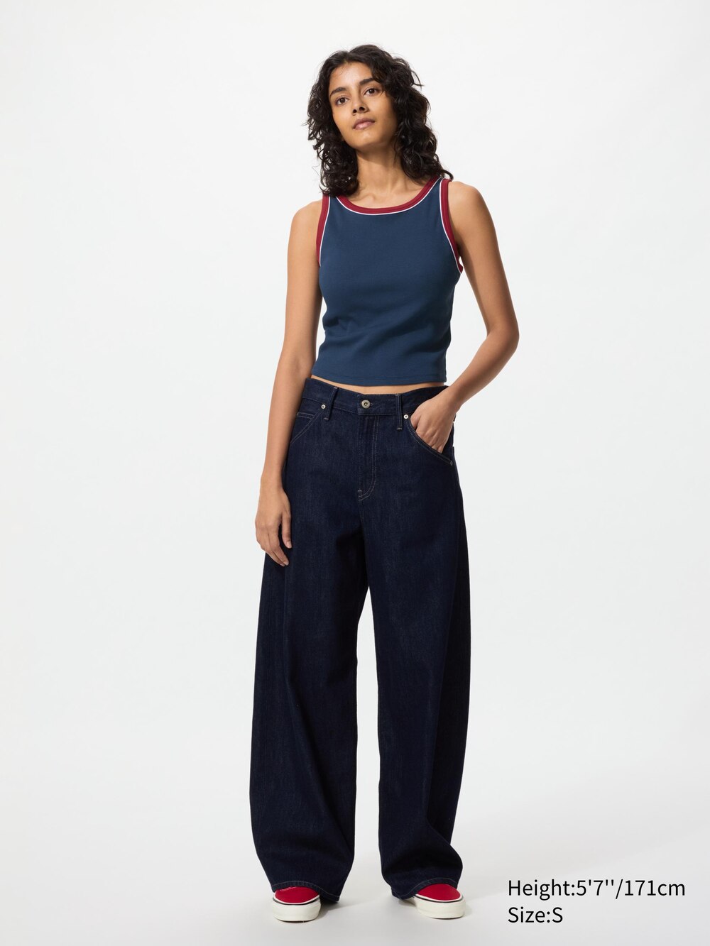 Uniqlo Ribbed Cropped Bra Top | Ringer — фото 2
