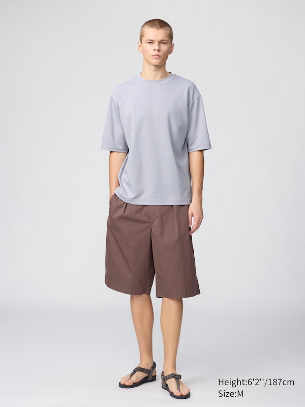 AIRism Cotton Crew Neck Oversized T-Shirt