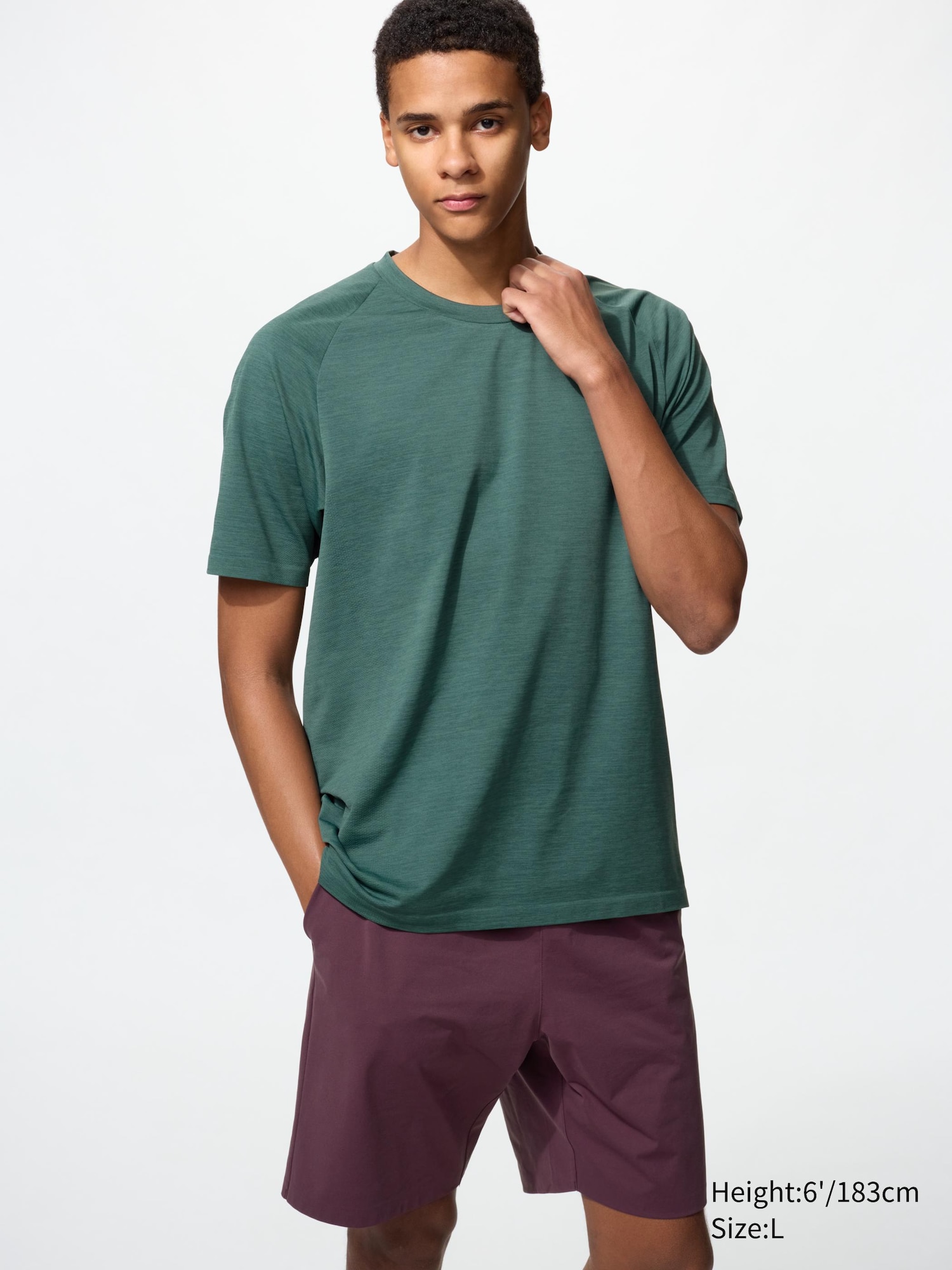 Uniqlo DRY-EX T-Shirt Blue Medium 2