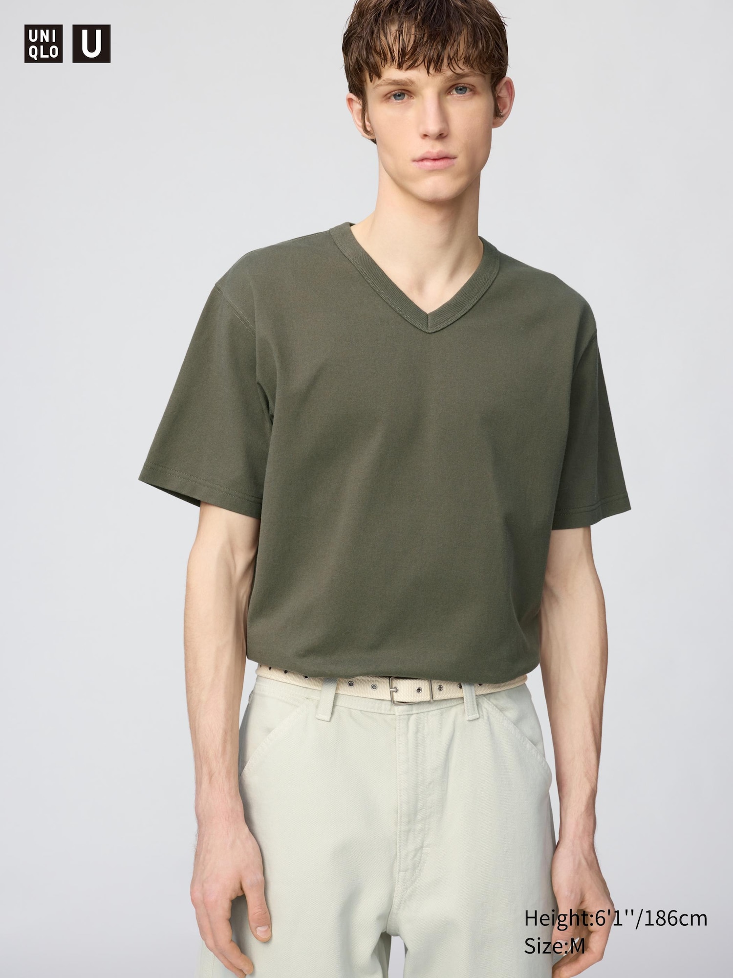 Unisex V-Neck T-Shirt | UNIQLO US