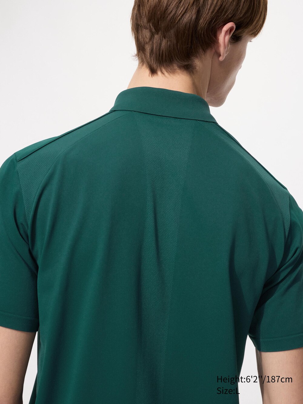 Uniqlo DRY-EX Quarter-Zip Polo Shirt — фото 4