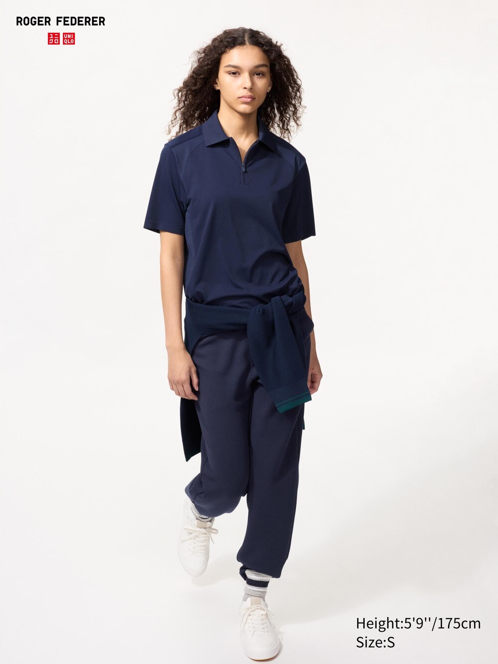 Uniqlo DRY-EX Quarter-Zip Polo Shirt — фото 5