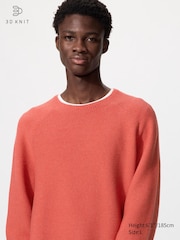 Washable 3D Knit Sweater