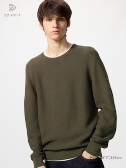 Washable 3D Knit Sweater