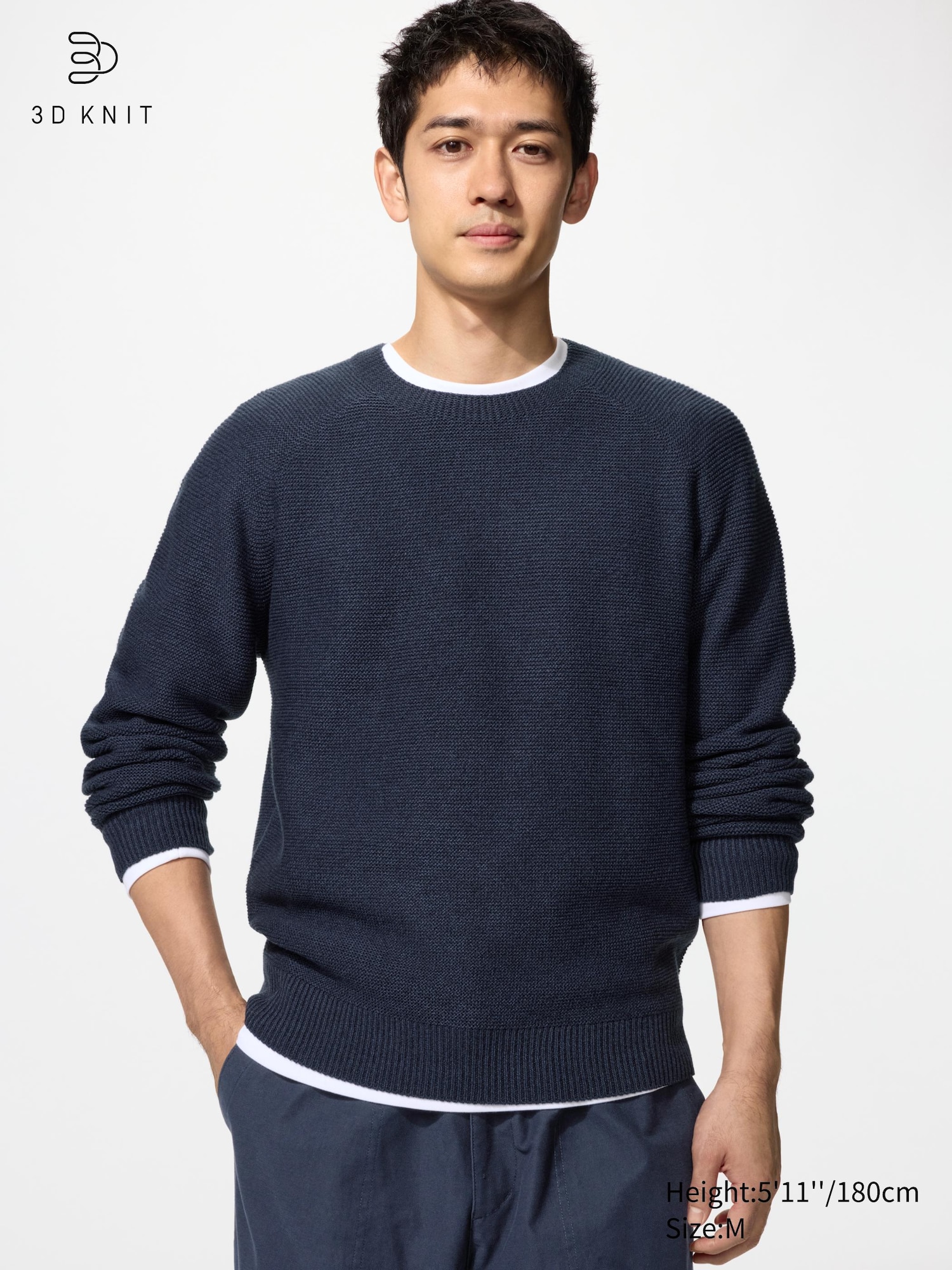 Washable 3D Knit Sweater - thumbnail 10