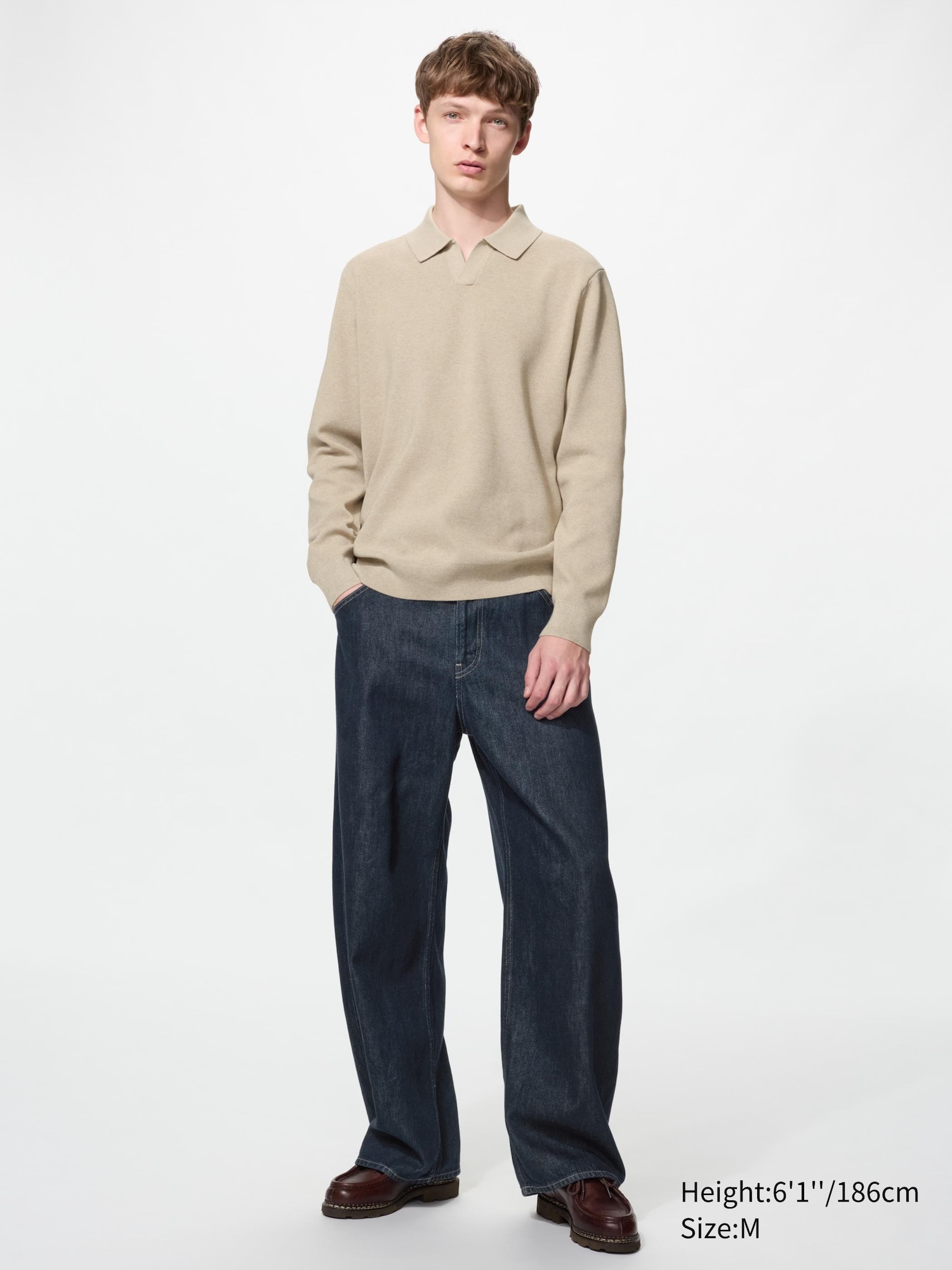Men's Washable Milano Ribbed Polo Sweater | UNIQLO US