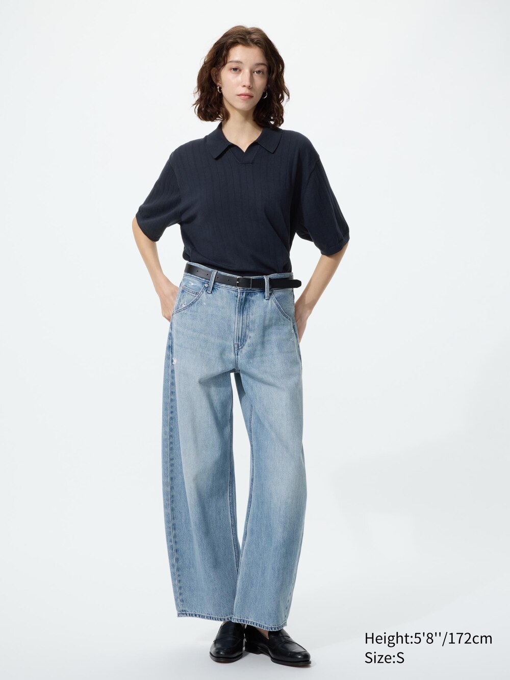 Uniqlo Washable Knitted Skipper Polo Sweater — фото 4