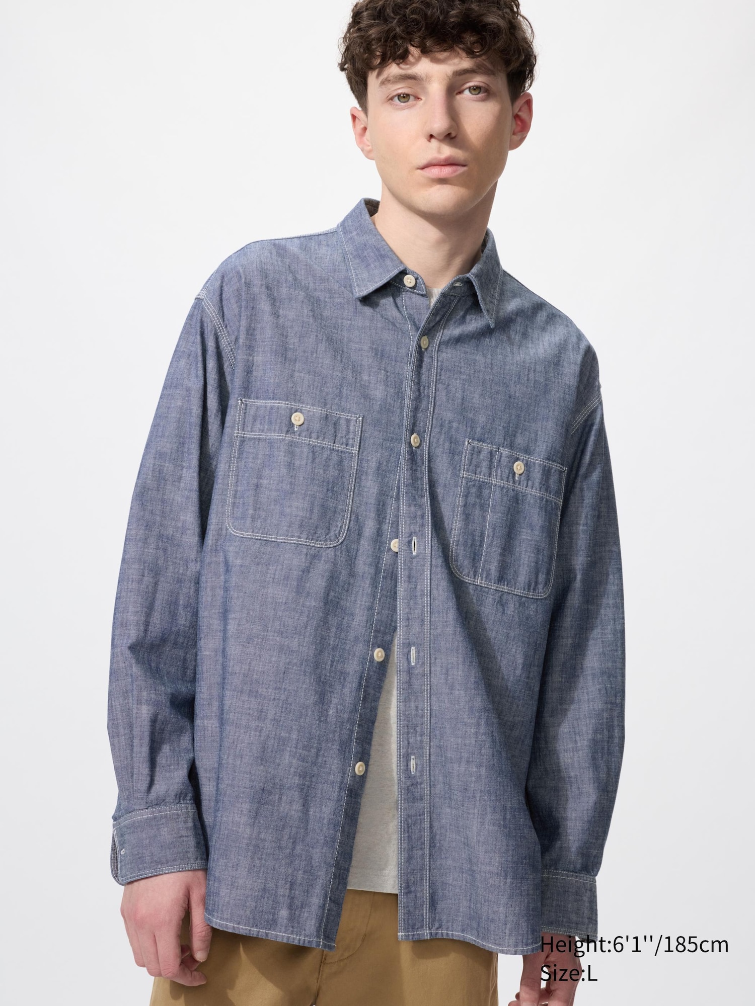 Chambray Overshirt