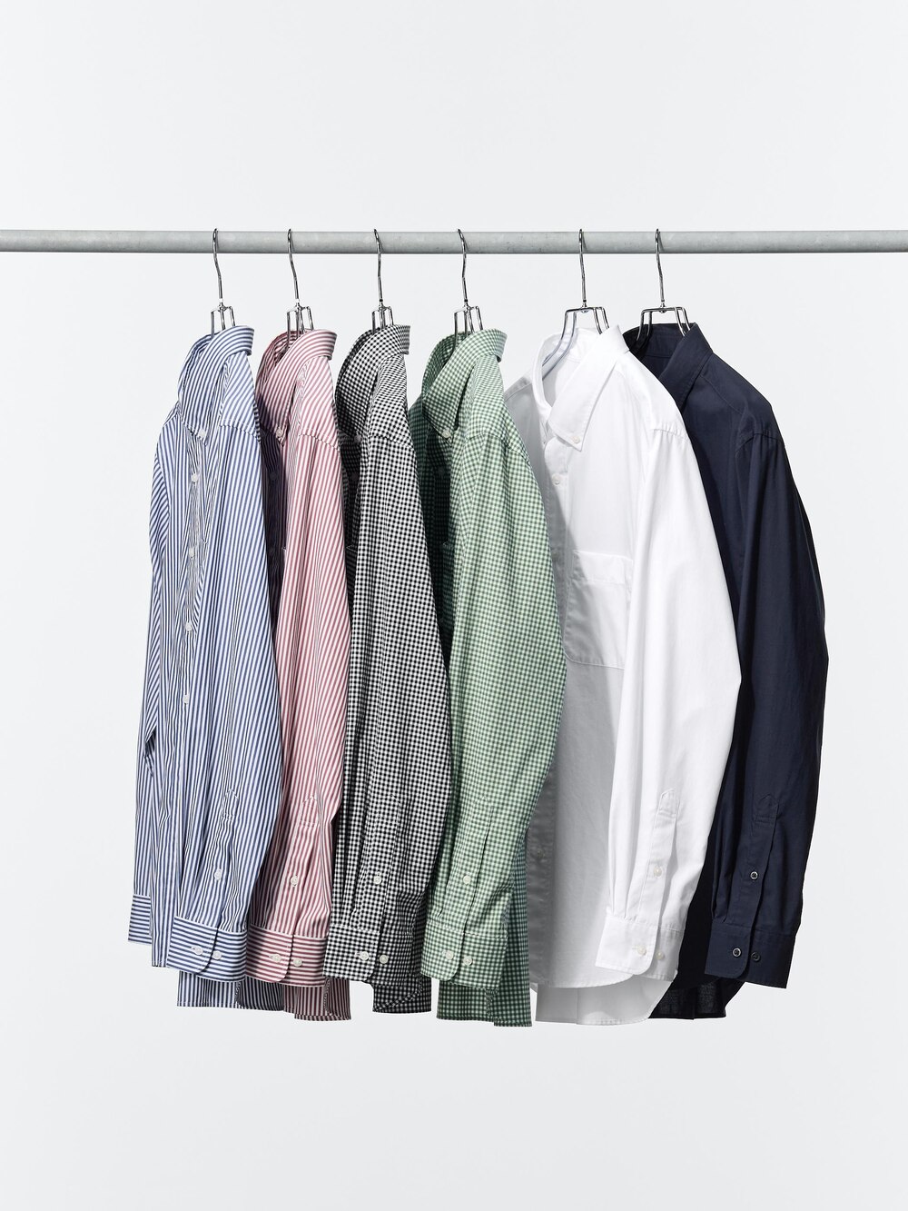Uniqlo Broadcloth Shirt | Button Down | Checked — фото 5