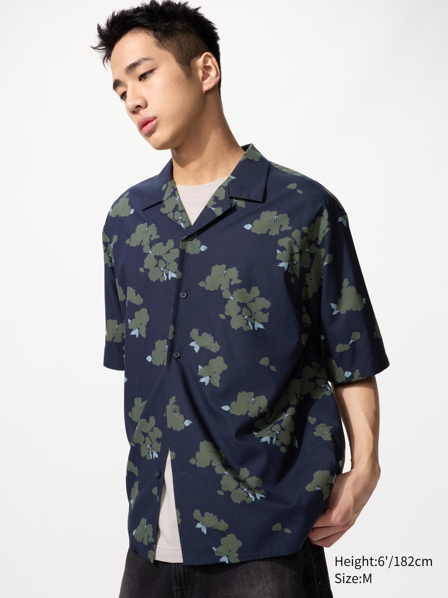 Unisex Open Collar Shirt | Short Sleeve | Printed | UNIQLO US