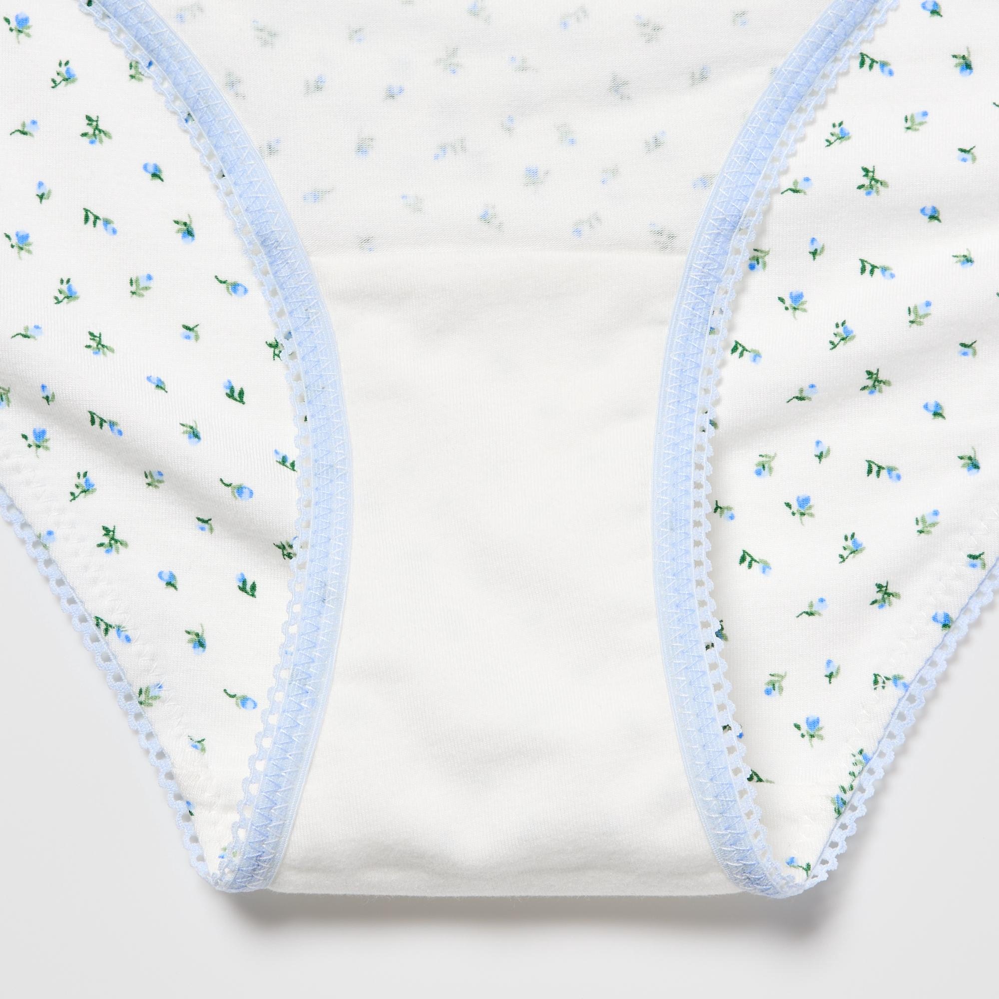 Cotton blend gusset.