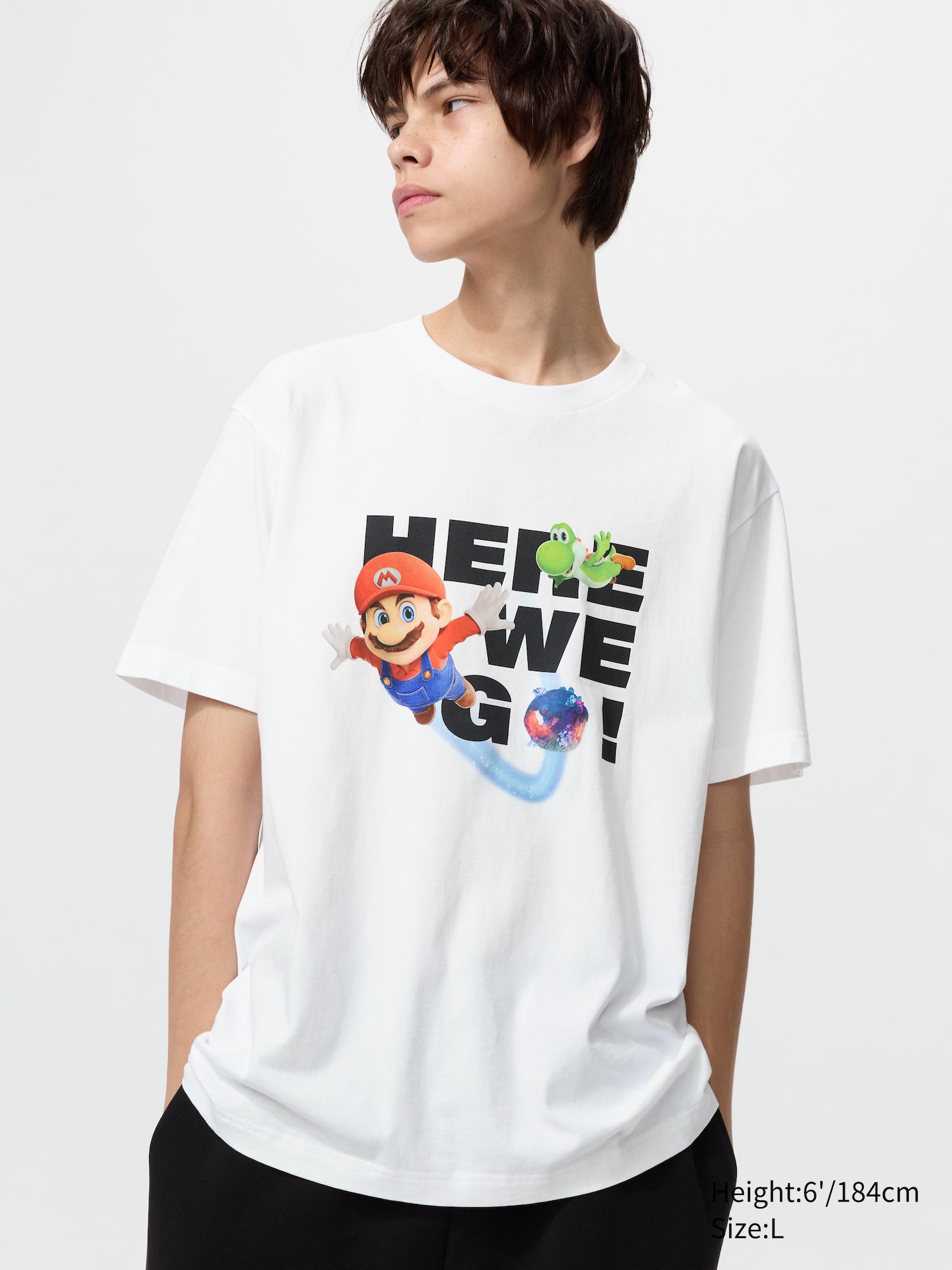 Unisex The Super Mario Galaxy Movie UT Graphic T-Shirt | UNIQLO US
