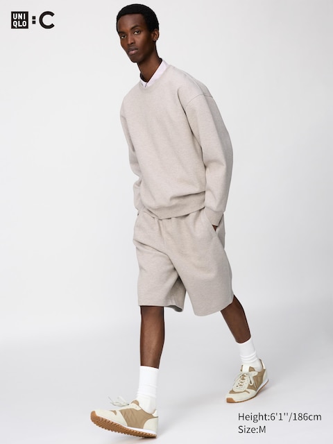 Uniqlo Wide Sweat Shorts