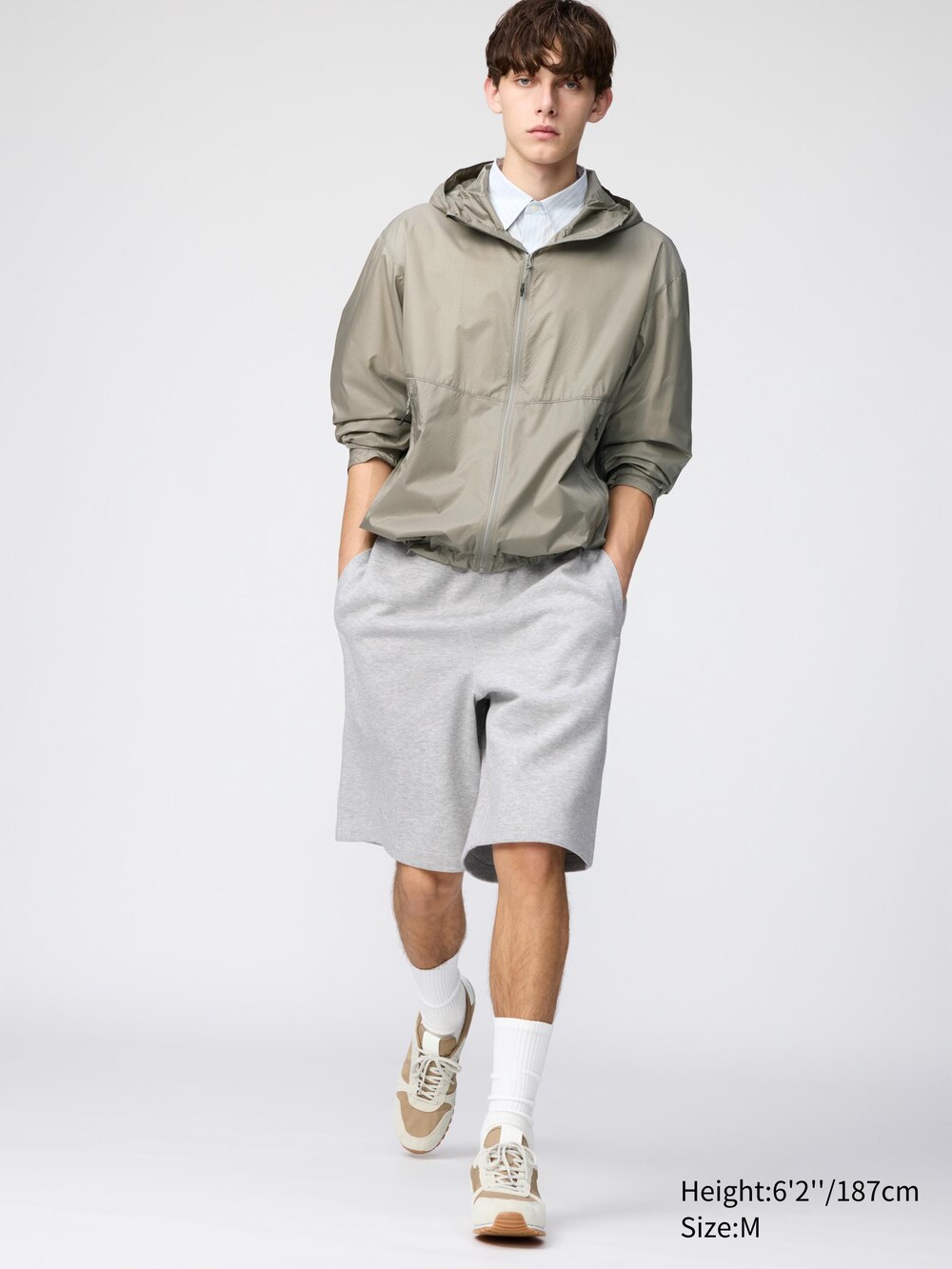 Uniqlo Wide Sweat Shorts — фото 2