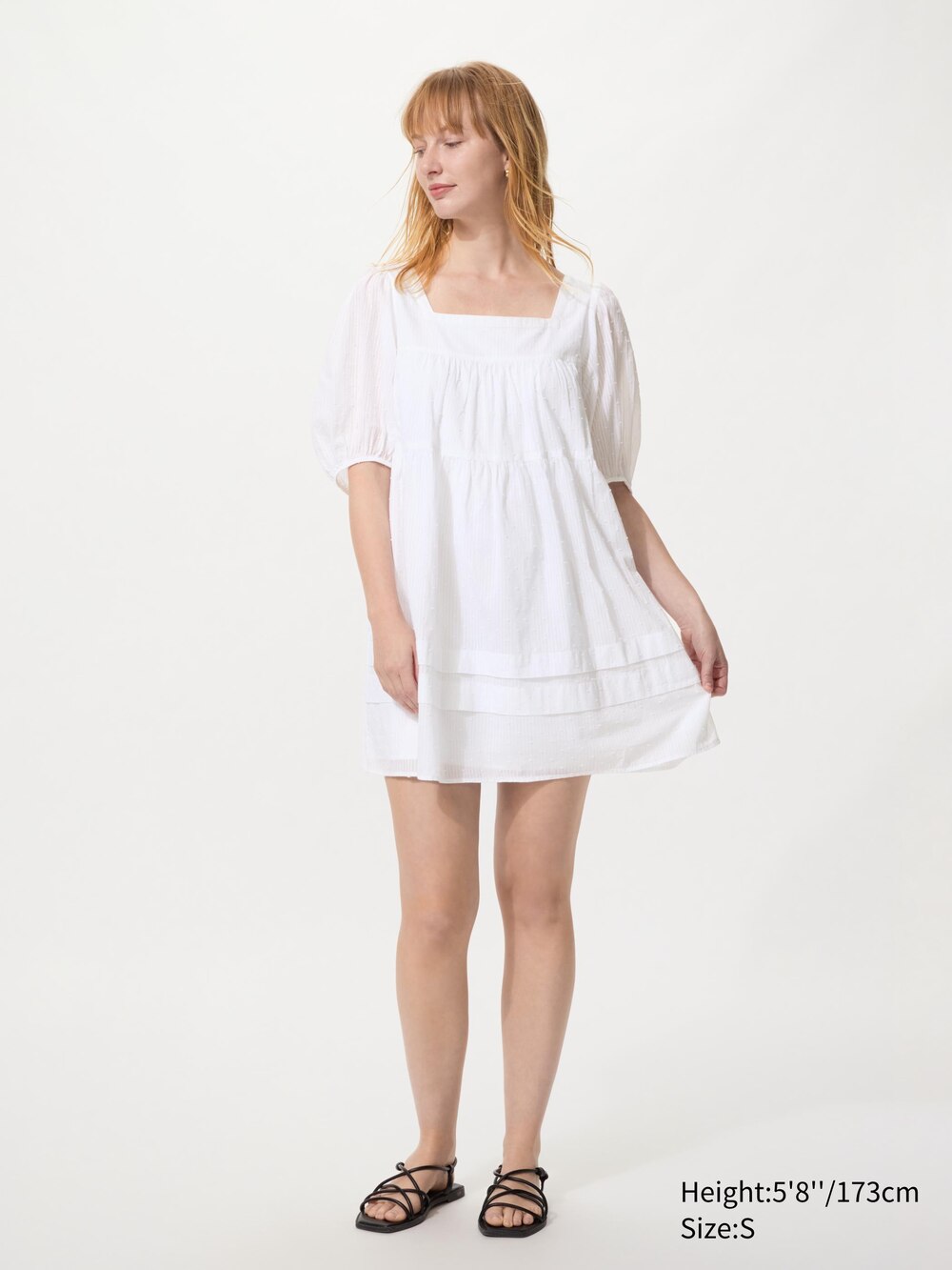 Uniqlo Cotton Dobby Mini Dress — фото 2