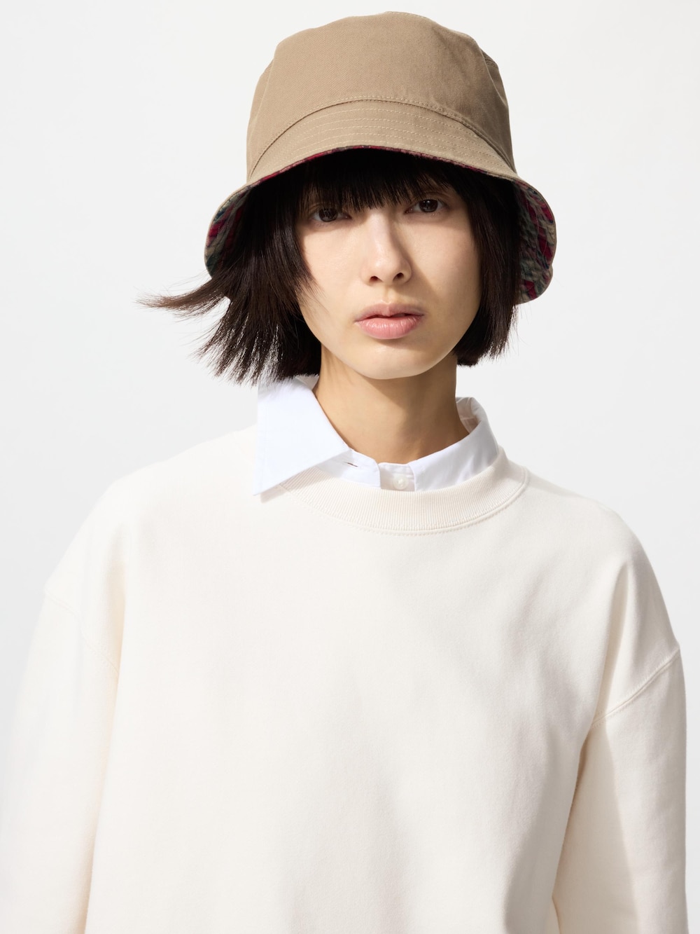 Uniqlo UV Protection Reversible Bucket Hat — фото 5