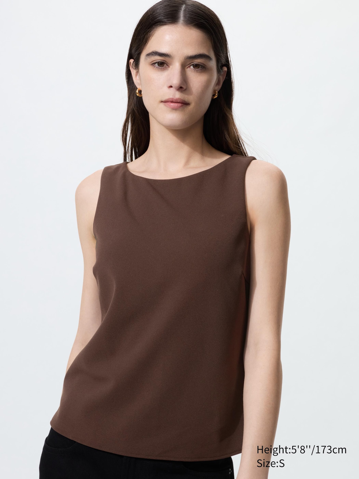 Crepe Jersey Boat Neck Bra Top