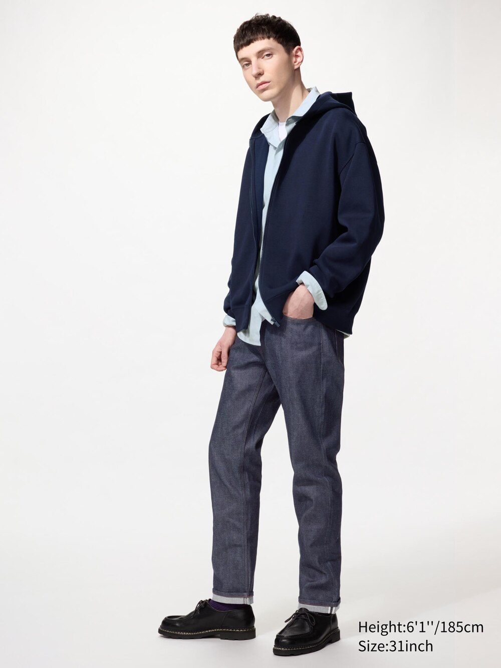 Slim Straight Jeans | Selvedge