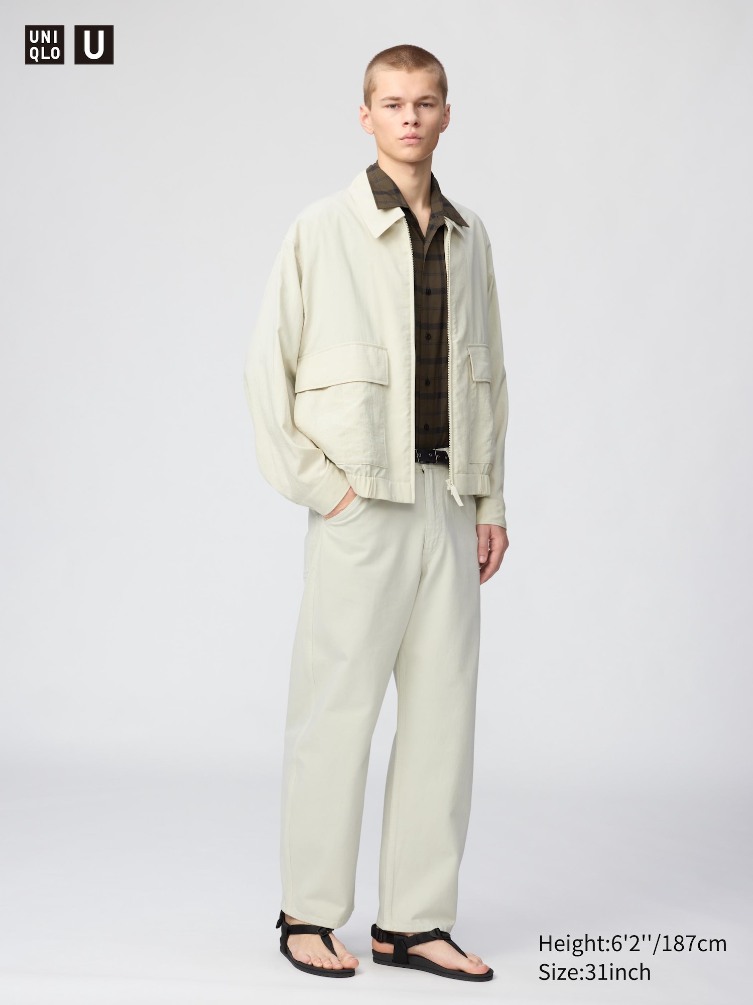 Men's Wide Tapered Jeans | UNIQLO US