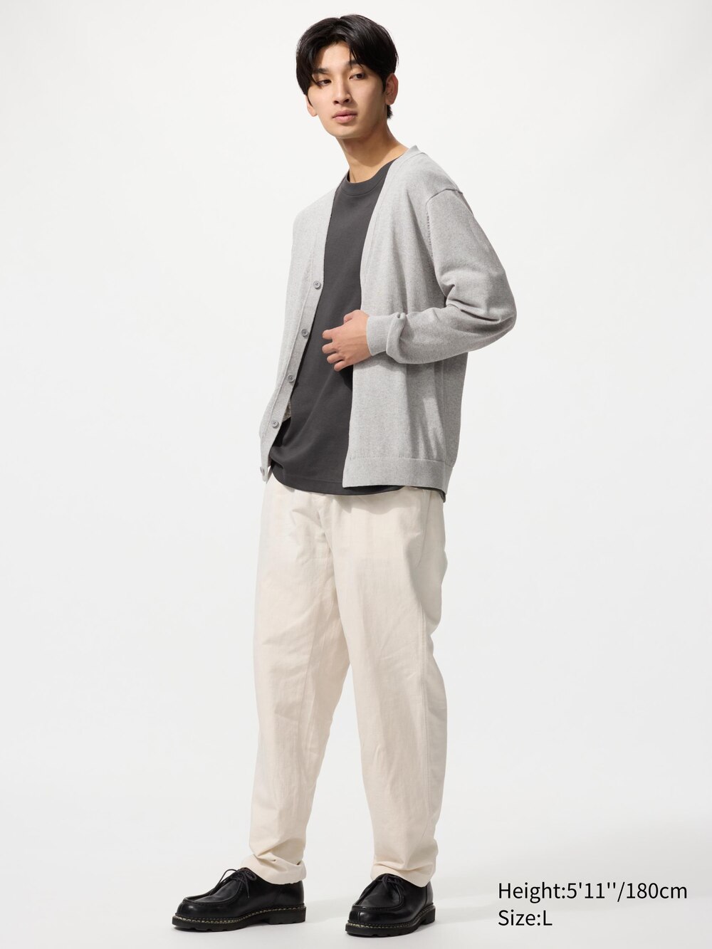 Linen Blend Relaxed Pants