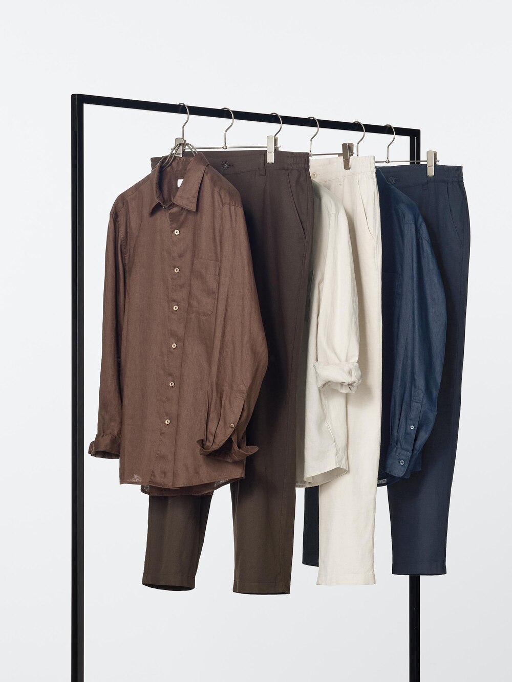 Uniqlo Linen Blend Relaxed Pants — фото 3