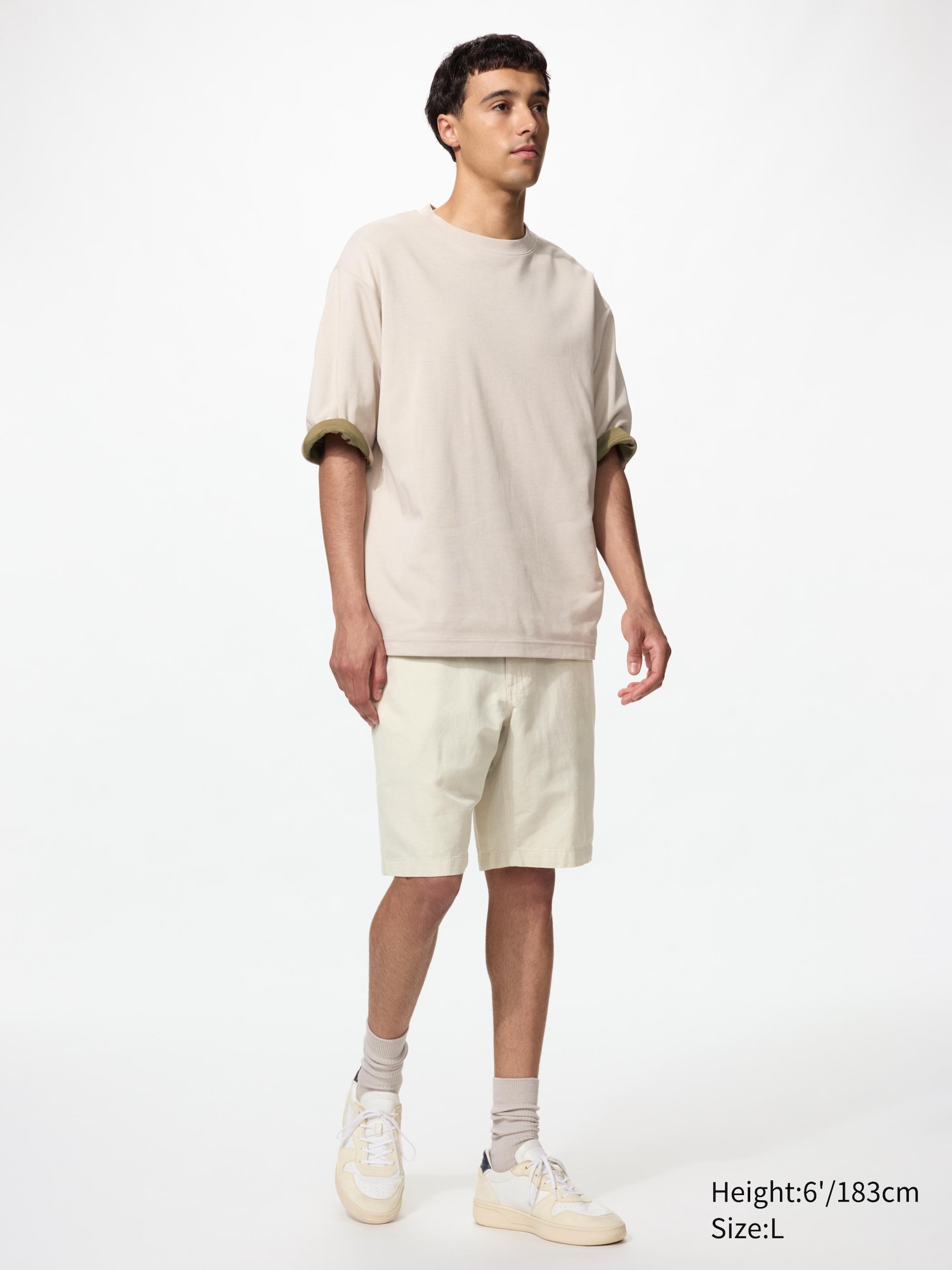 Men's Linen Blend Shorts | 9.5