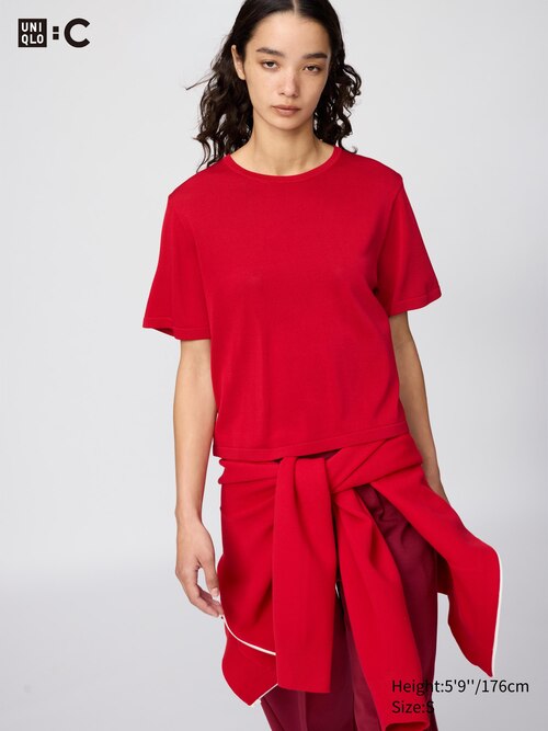 Boxy Knitted T-Shirt