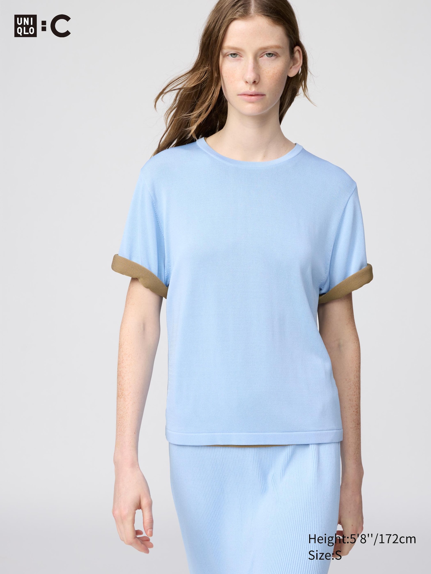 Women's Boxy Knitted T-Shirt | UNIQLO US