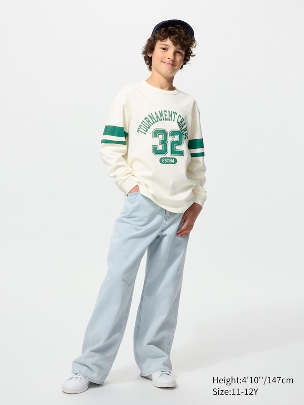 AIRism Cotton T-Shirt | Long Sleeve | Graphic