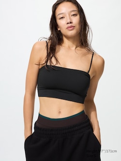 Ribbed Bandeau Wireless Bra