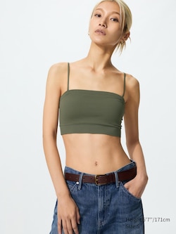 Ribbed Bandeau Wireless Bra