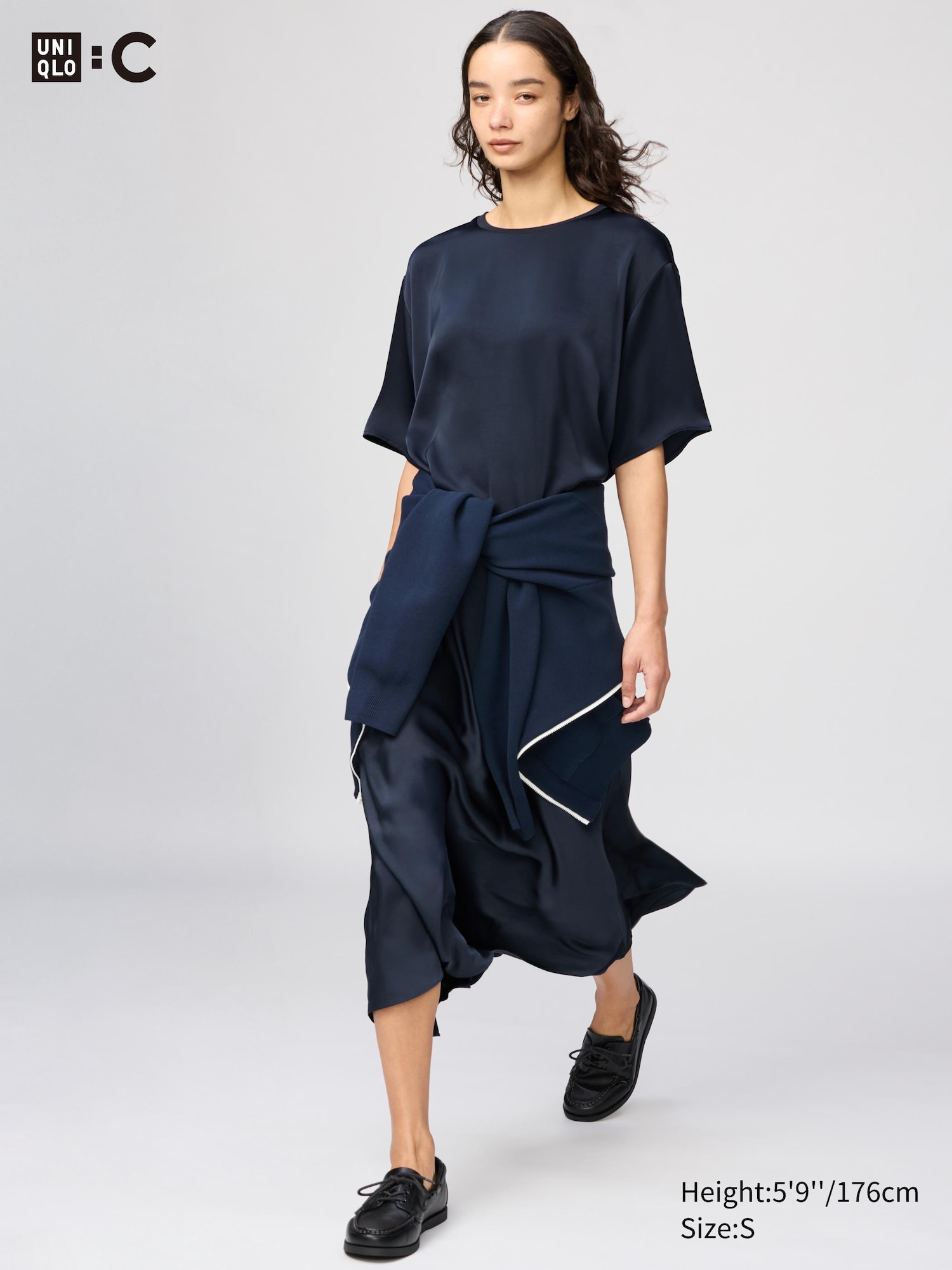 Satin Long Skirt - thumbnail 8