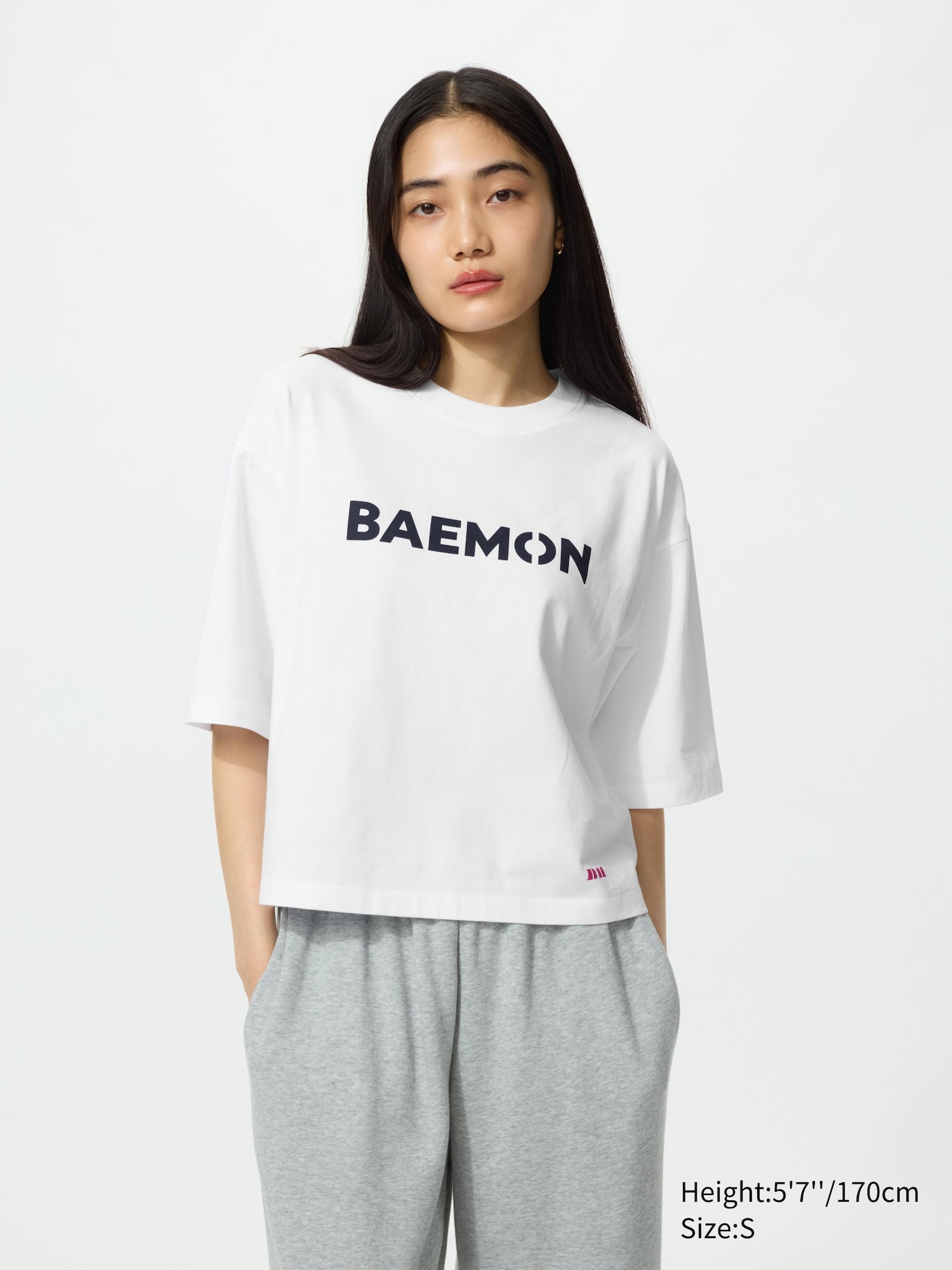 Women's BABYMONSTER UT Cropped Graphic T-Shirt | UNIQLO US