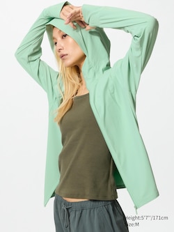 Ultra Stretch AIRism UV Protection Full-Zip Hoodie