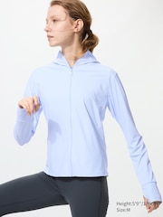 Ultra Stretch AIRism UV Protection Full-Zip Hoodie