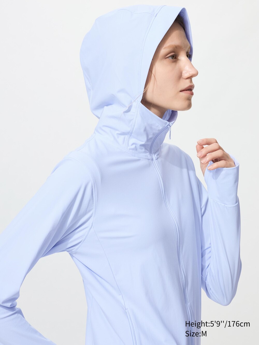 Uniqlo Ultra Stretch AIRism UV Protection Full-Zip Hoodie — фото 2