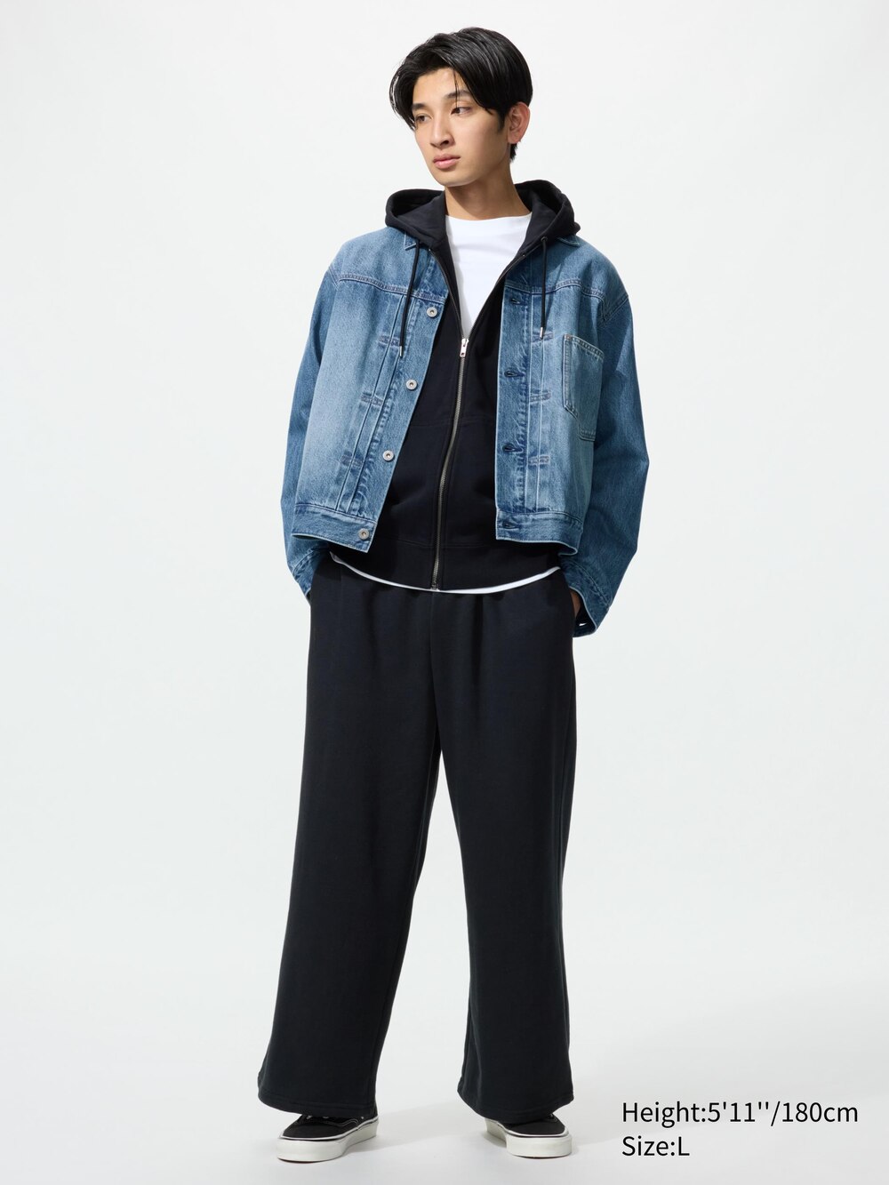 Uniqlo Wide Sweatpants — фото 3