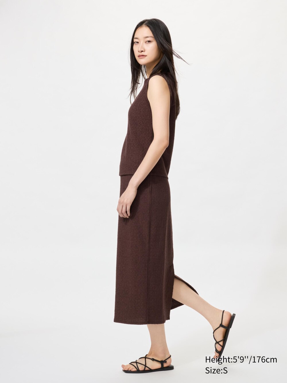 Uniqlo Shirring Narrow Skirt — фото 3