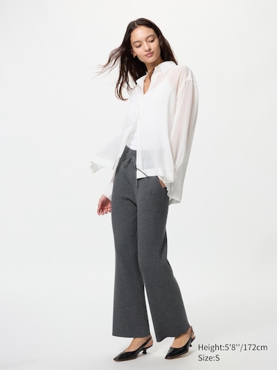 Washable Knit Ribbed Pants