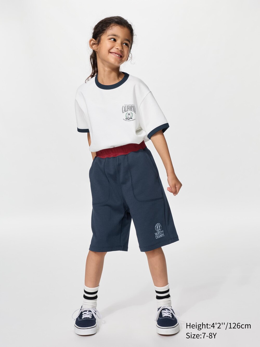 Uniqlo AIRism Cotton Half Pants | Print — фото 2